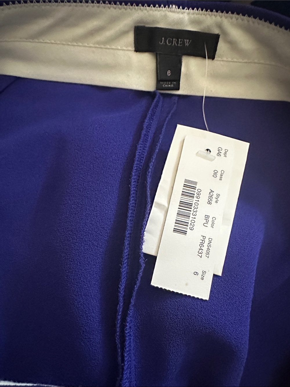 J. Crew Pleated Crepe Short - Picture 4 of 13